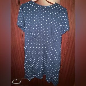Old navy: Navy Blue Polka Dot Dress